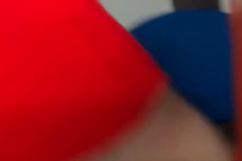 naughty brunette Trans Jerking thick wang