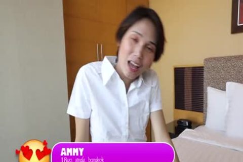 Ladyboy nailed hard after classes