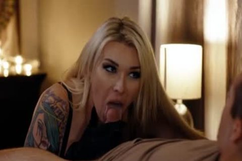 busty blond Ts Dante Colle butt boned By Dante Colle