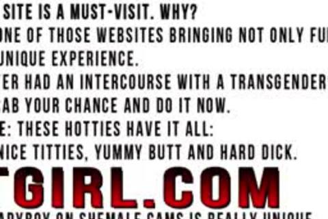 White lingerie latin chick Transgirl Playing With Her large dong