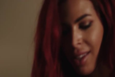 concupiscent Ts Rubi Maxim arsehole Bounces On A humongous darksome weenie