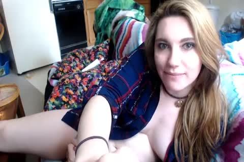 shemale wild As Hell disrobes under Her web camera And jack off