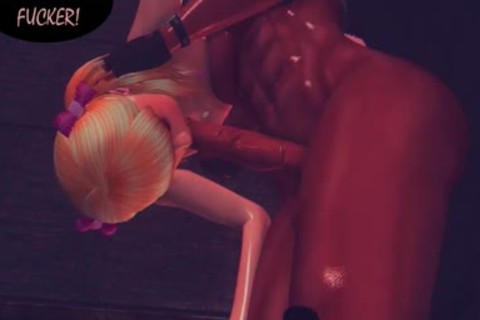 Ebony t-girl goes for hard ramming