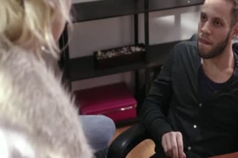 skinny Tbabe Lena Kelly gets admirable booty stab In The Office