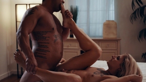 Trans Sensual: Inked latina transsexual gets the best sex