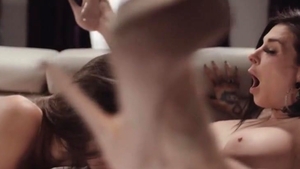Tattooed Stepmother receives Licked And fucked By TS Stepteen