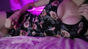 Petite breasty Trans Goth mom dom-bitch