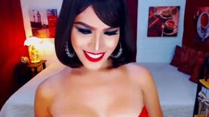 excited lady-man Jerks On cam 172