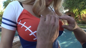 Devil's Tgirls: Outdoor Quickie for Trans and Male