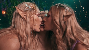 Trans Angels: Stunning Nymphos Reach Climax Together
