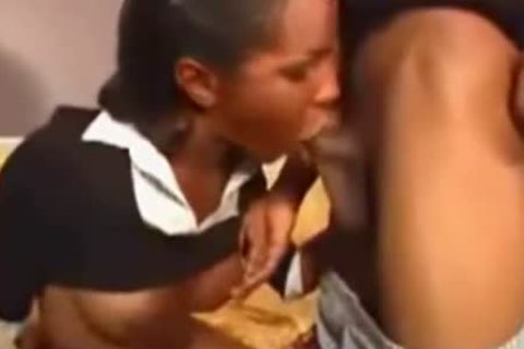 Surprise From dark girl