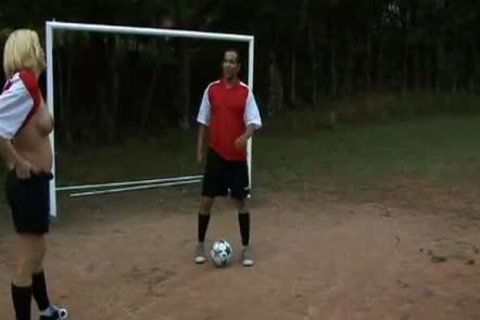 Soccer Practice With 2 Sthowdys studmales